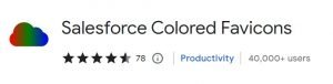 Salesforce colored Favicon