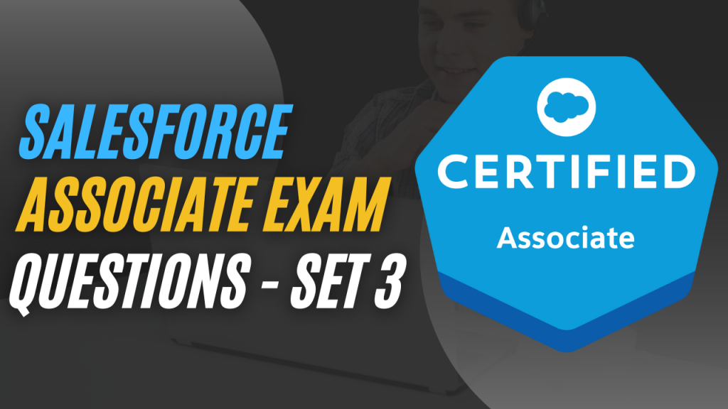 salesforce associate certification questions