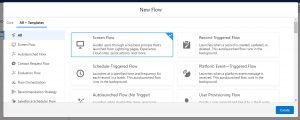 Salesforce Interview Question & Answers Flow templates