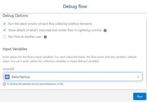 Debug Input for Datatable component in Salesforce Flow