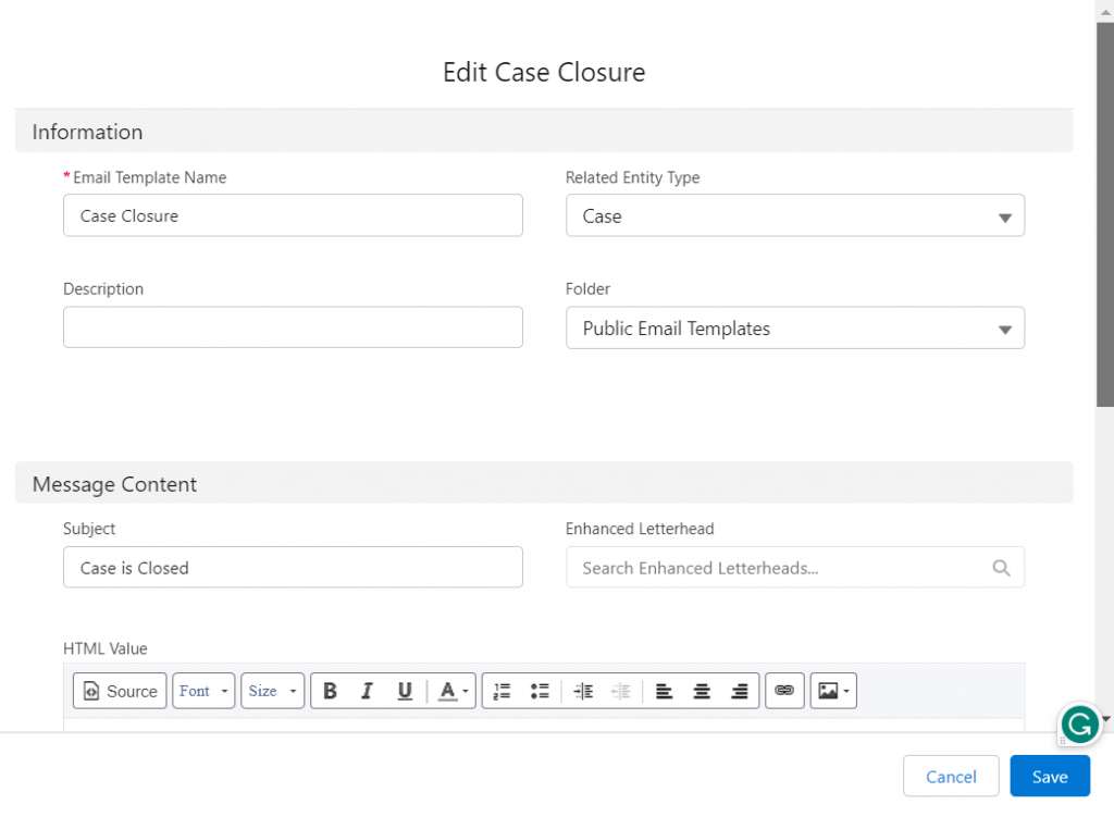 Send Email using Email Templates with Salesforce flows 