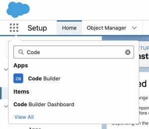 App Launcher Code Builder App