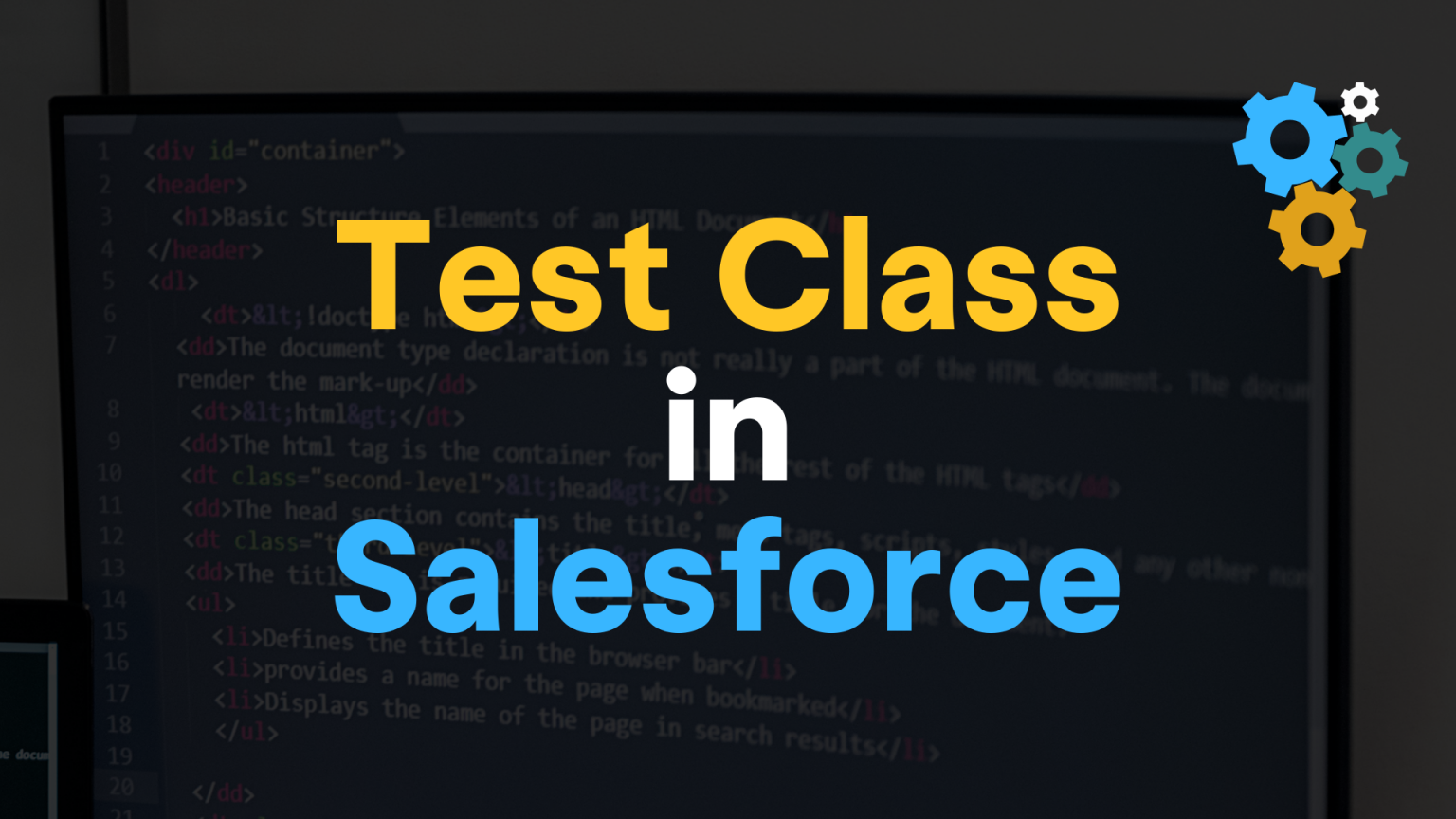 Test Class In Salesforce