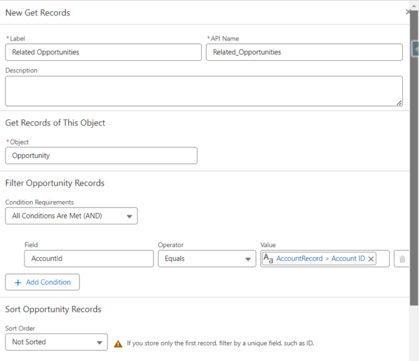 How to fetch Related Records using Salesforce Flows - Salesforce Geek