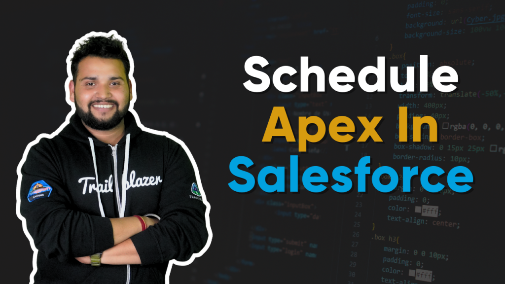 schedule apex in Salesforce