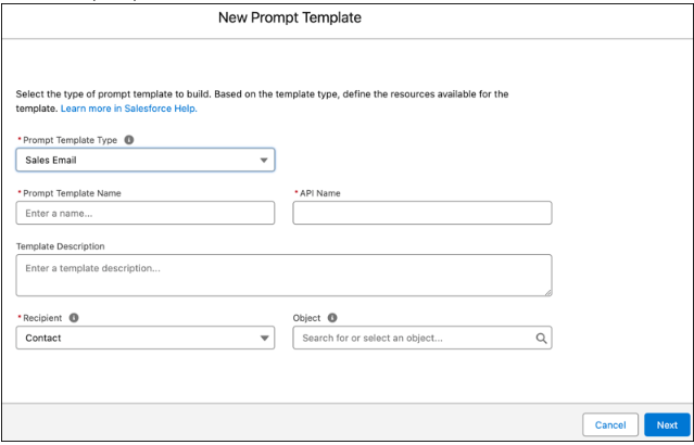 Prompt Templates for Developers in Salesforce