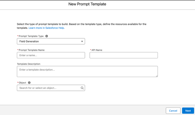 Prompt Templates for Developers in Salesforce