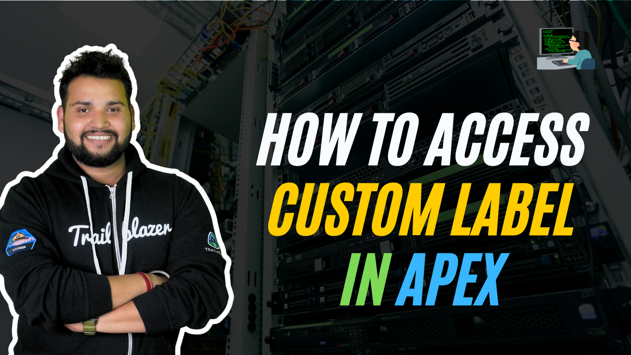 How to access custom label in Apex