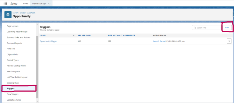 Apex Triggers in Salesforce - Salesforce Geek