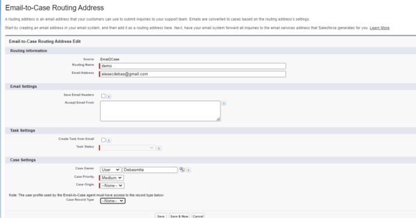 Email-to-Case in Salesforce - Salesforce Geek