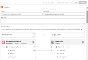 Transform element in Salesforce flow