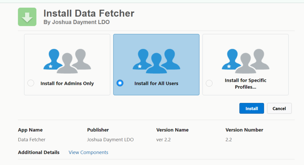 How to use Data Fetcher in Salesforce - Salesforce Geek