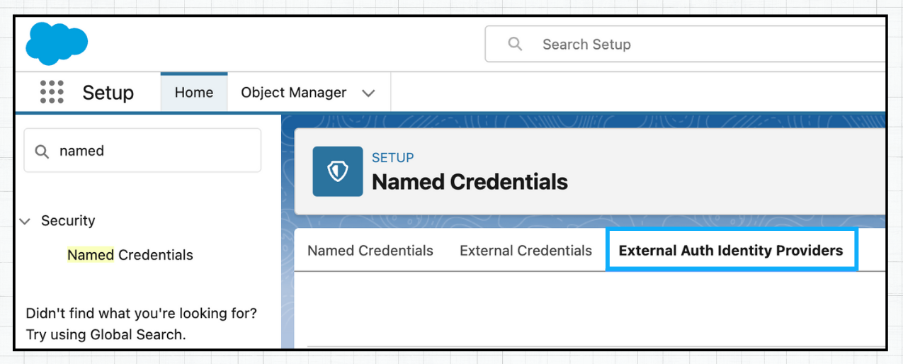 External Auth Identity Providers