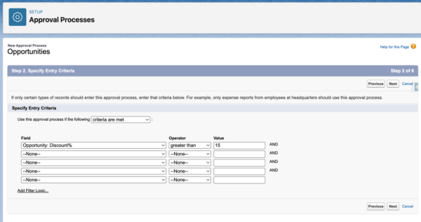 Approval process in Salesforce with example - Salesforce Geek