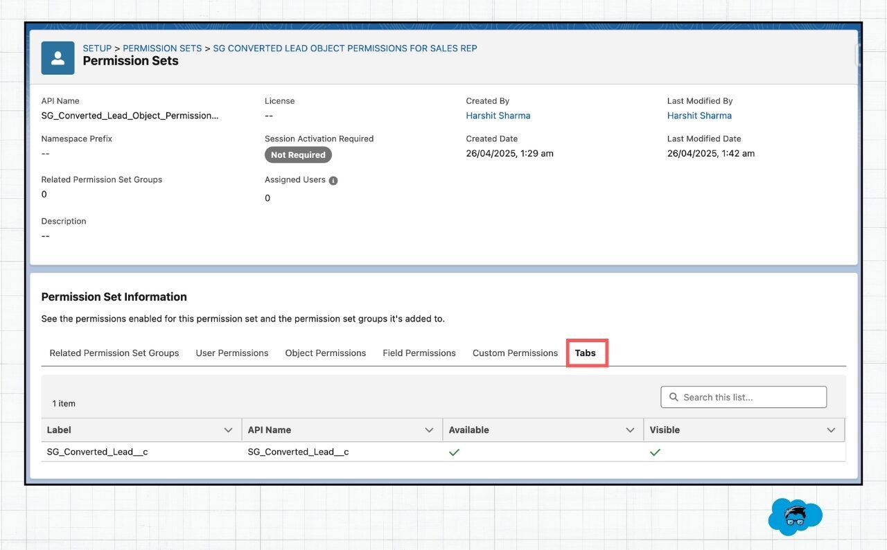 Salesforce Summer '25 Release Updates for Admins - Permission Set Tab