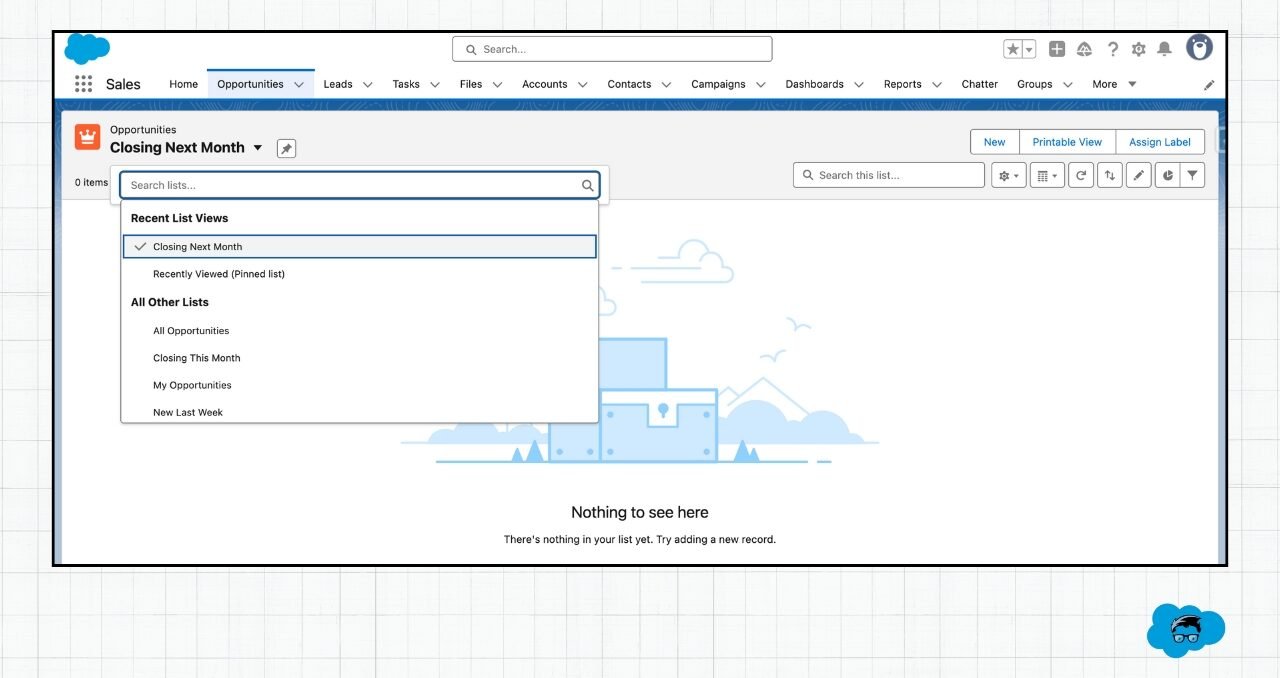 Salesforce Summer '25 Release Updates for Admins - Enhanced List View