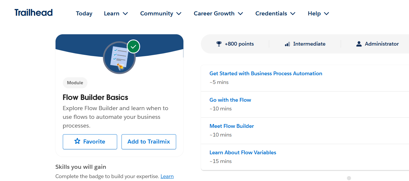 Flow Builder Basics