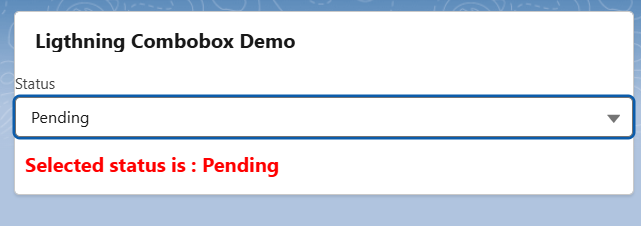 status demo 2