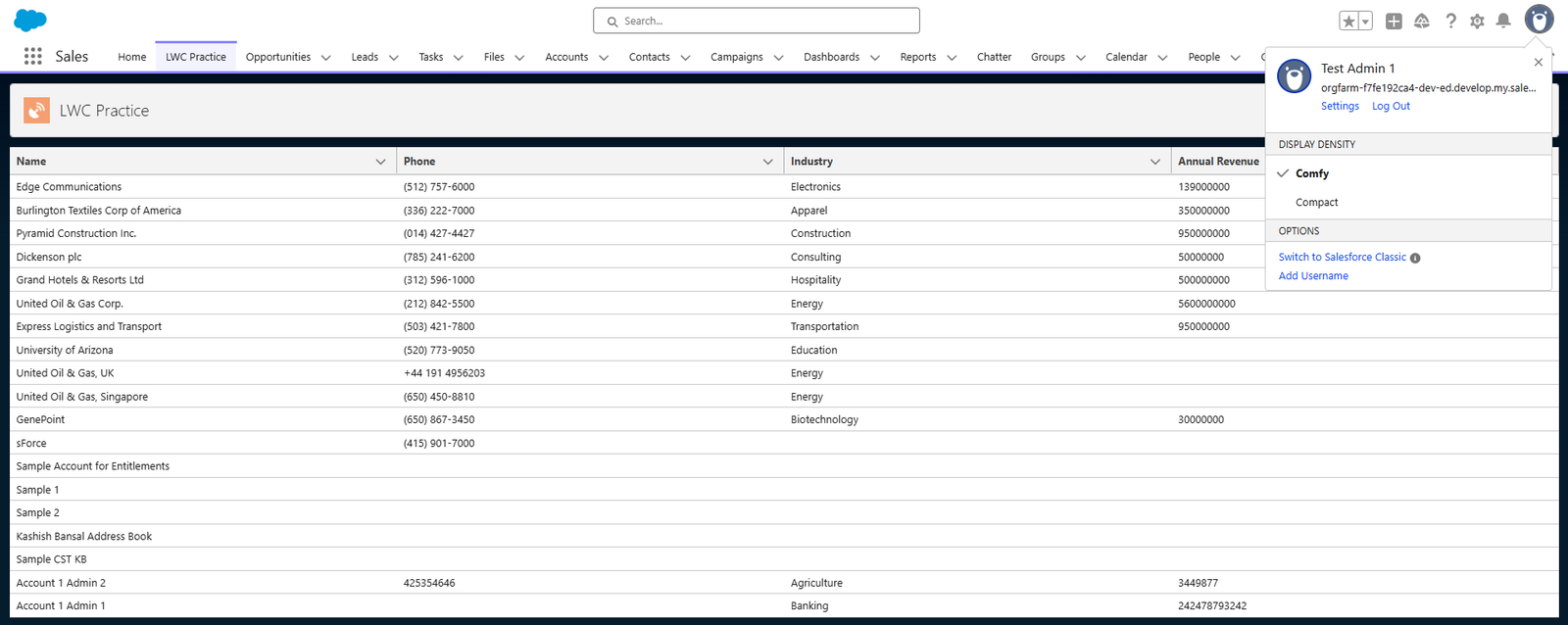 Admin 1 all records