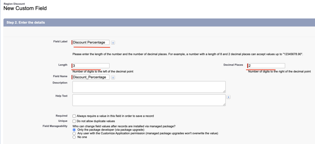 Creating Custom Metadata Type in Salesforce