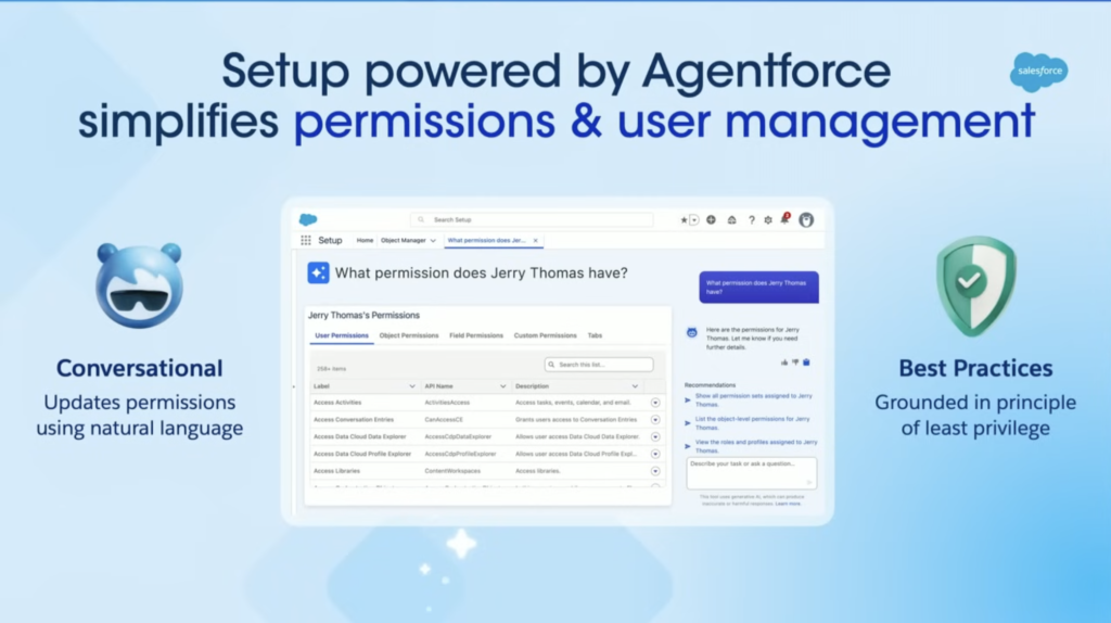 Security and Permissions with Agentforce - 1