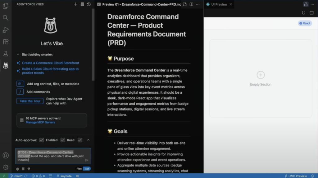 Dreamforce 2025 Keynote - Demo