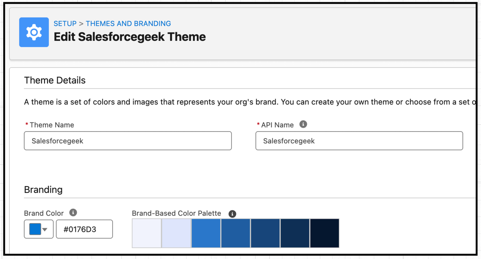 Custom Branding & Theme - Salesforce Summer '26 Release Updates For Admins
